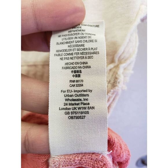 Free People Sundial Dip Dye Tee Thermal Tee size XS - Picture 3 of 13